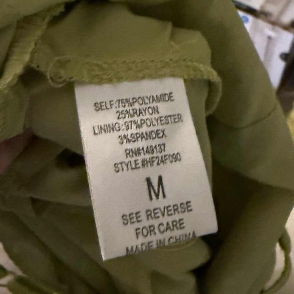 HYFVE Lime Green One-Shoulder Draped Jumpsuit - Picture 4 of 5